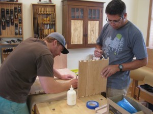 Gluing dovetails